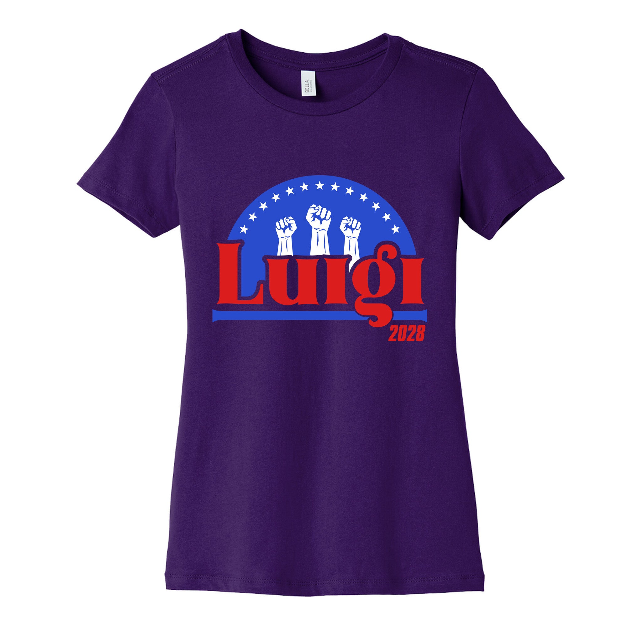 Luigi Mangione 2028 Womens Cotton Tee